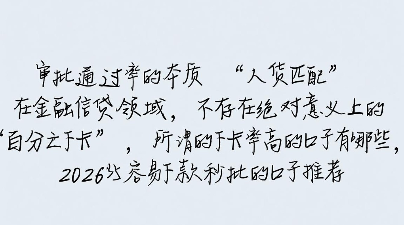 2026容易下款秒批的口子推荐