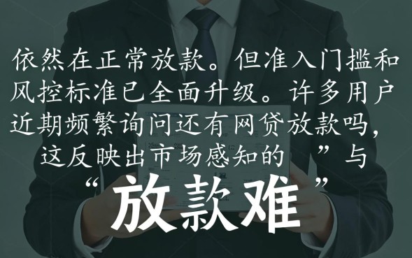 还有网贷放款吗，2026年容易下款的口子有哪些