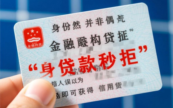 身份证贷款秒拒是什么原因，身份证贷款秒拒怎么解决
