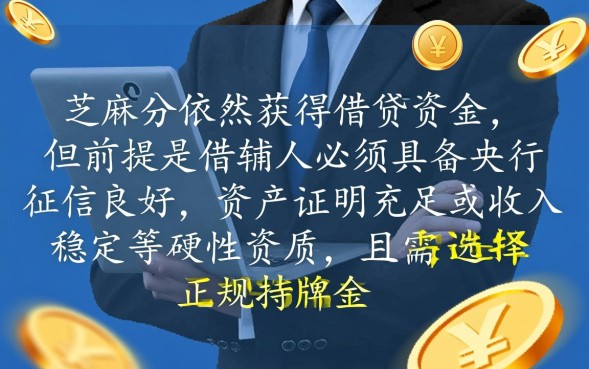 不看芝麻分怎么借贷，哪里有不看征信的借钱口子
