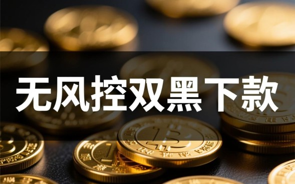 无风控双黑下款是真的吗，双黑户哪里能借到钱