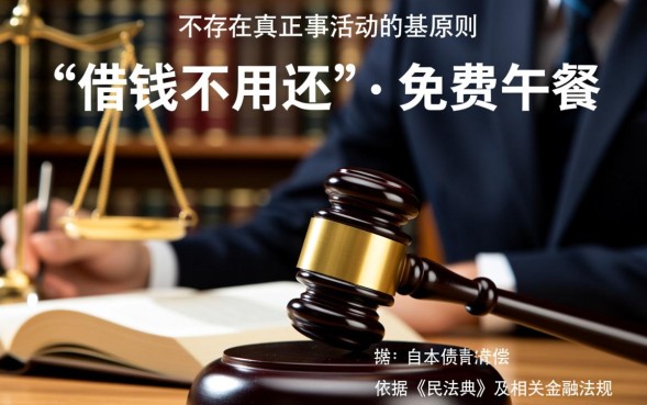 什么借钱不用还，哪些网贷不用还真的合法吗