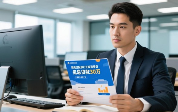 低息贷款30万怎么贷？一个月利息要多少钱？