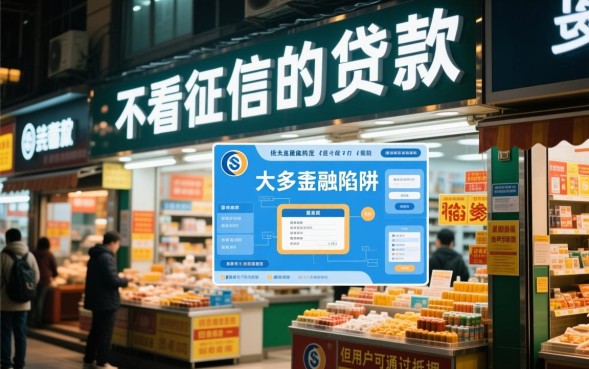 不看征信的贷款哪里有？2026正规口子怎么申请？