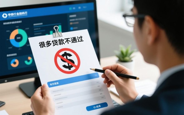 很多贷款不通过怎么回事？贷款被拒怎么才能下款？