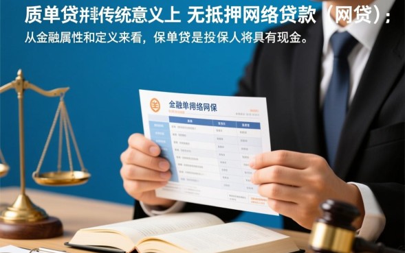 保单贷是网贷吗，保单贷属于正规贷款吗上征信吗