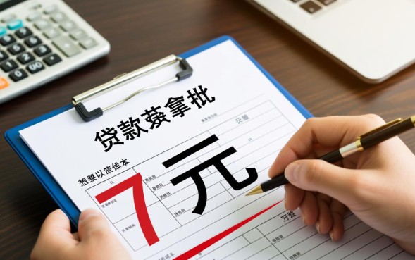 个人贷款7万元怎么贷，利息是多少好批吗？