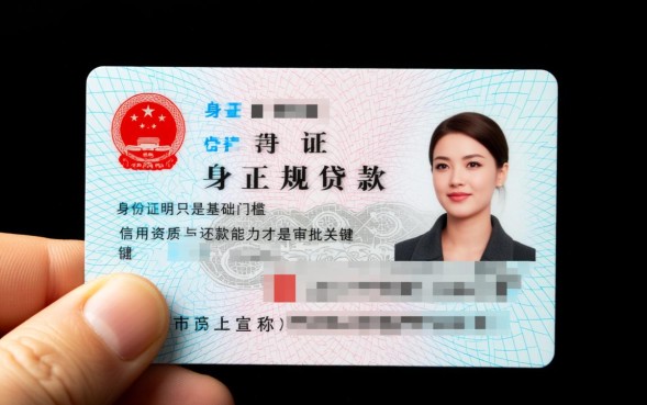 身份证就能贷款吗，凭身份证贷款哪里下款快？