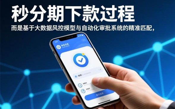 秒分期下款过程是怎样的，秒分期下款需要多久？