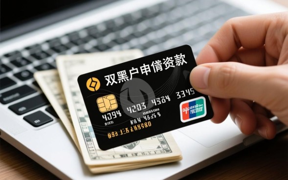 双黑户申请贷款真的能下款吗，征信黑了怎么借钱？