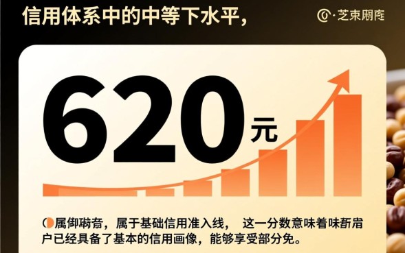 芝麻分620能借多少钱，芝麻分620算什么水平？
