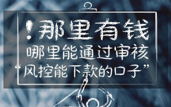 风控能下款的口子有哪些，2026容易过审的借钱平台