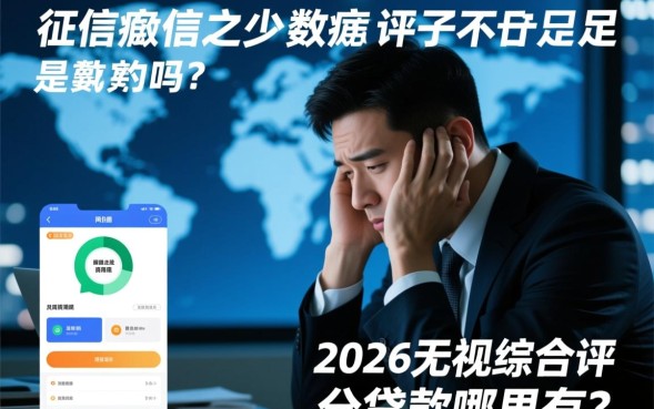 无视综合评分口子是真的吗？2026无视综合评分贷款哪里有？