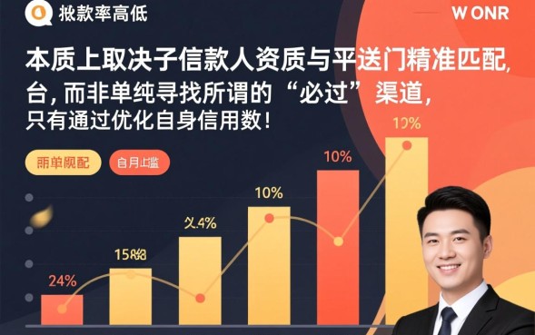 下款高的网贷口子哪个好？容易下款不查征信吗