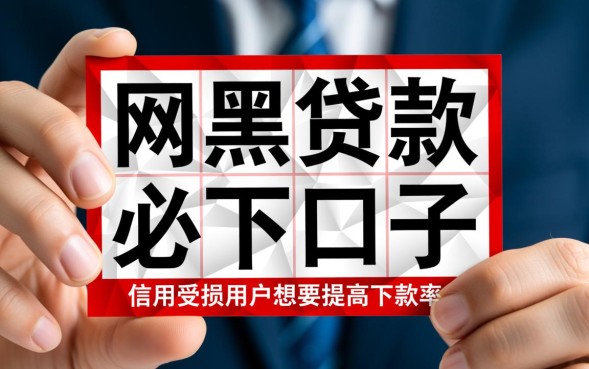 网黑贷款必下口子有哪些？网黑怎么申请秒下款？
