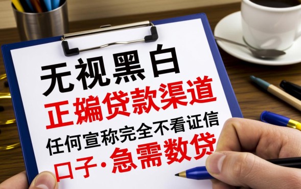 哪个口子无视黑白？2026黑户能下款的秒批口子
