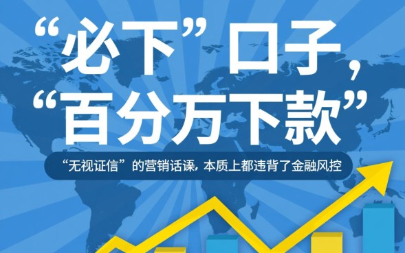 小贷必下什么口子，2026不看征信能下吗？