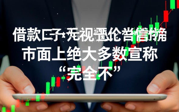 借款口子无视征信有哪些？2026不用查征信的口子？