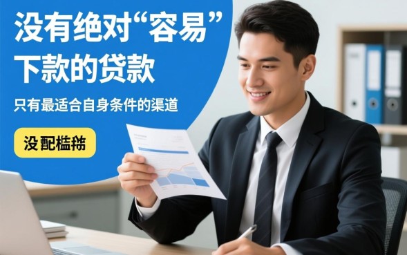 哪个贷款容易下款，2026容易下款的贷款有哪些？