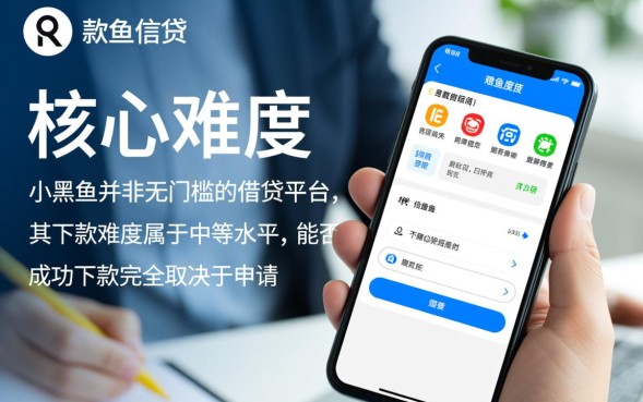 小黑鱼容易下款吗，审核通过率高吗多久能放款？
