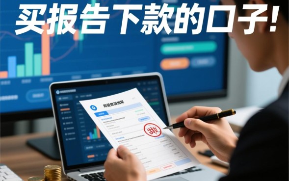 买报告下款的口子靠谱吗？2026买报告必下款的口子有哪些