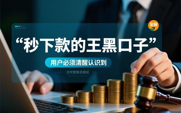 秒下款的王黑口子是真的吗，2026最新黑口子哪里申请