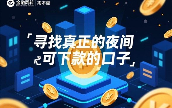 夜间可下款的口子有哪些？晚上几点还能申请秒批？