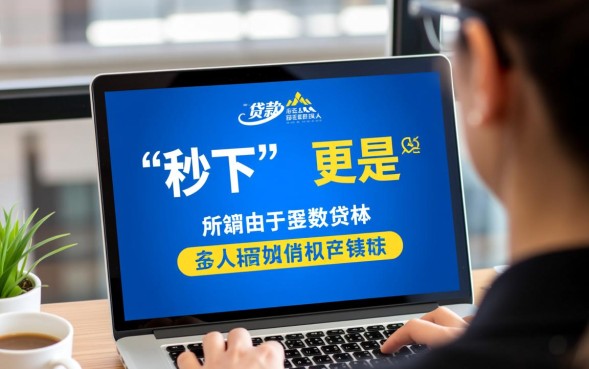 没有秒下的口子吗，哪里有靠谱的秒下贷款口子