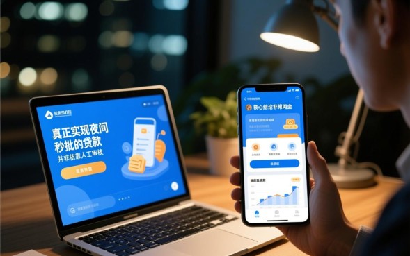 晚上也秒下的口子有哪些？不看征信秒批的贷款怎么申请