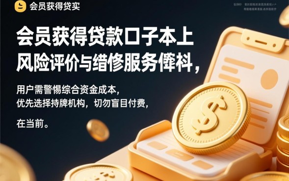 买会员能下的口子有哪些？买会员真的能下款吗？