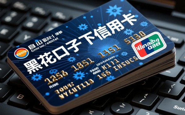 黑花口子下信用卡是真的吗，黑花口子下卡有什么风险吗