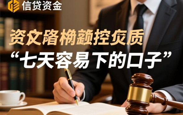 七天容易下的口子怎么借？急需用钱秒下款的平台有哪些？