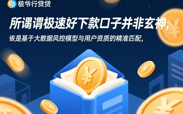 极速好下款的口子有哪些，不看征信能下款吗？