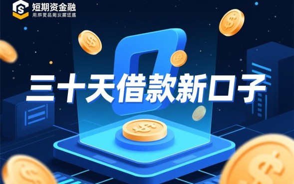 三十天借款新口子怎么申请？急需资金哪里借？
