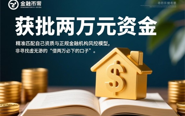 借两万必下的口子怎么申请，2026不用审核的贷款是真的吗