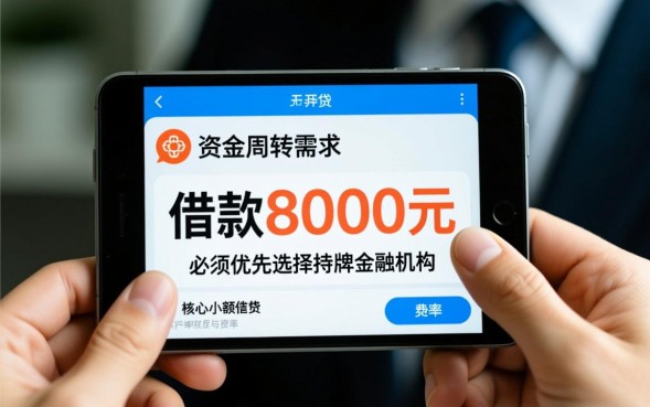 8000借款口子哪里有，8000元怎么申请秒下款