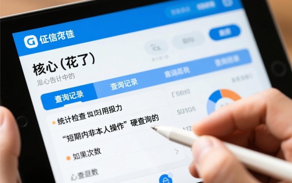 征信怎么查询花了，个人征信查询次数怎么看