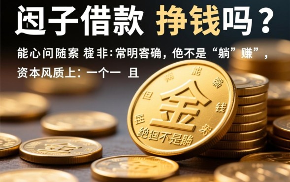 做口子借款挣钱吗，做口子推广一天能赚多少钱？