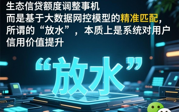 今天放水微信口子怎么借，微信贷款哪里申请容易通过？