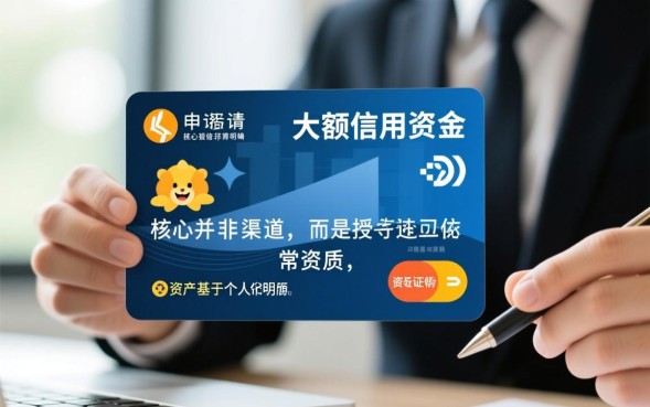 大额信用借款口子怎么申请，正规大额贷款哪里容易下款？