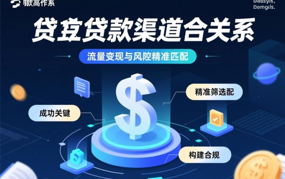 借款口子怎么合作，如何加入网贷推广赚钱？