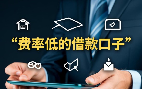 费率低的借款口子有哪些，正规低息贷款平台哪个好下款？