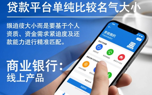 平台贷款哪个好用，2026年正规贷款平台哪个利息低