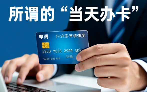 当天能办的信用卡有哪些？急用钱怎么申请秒批？