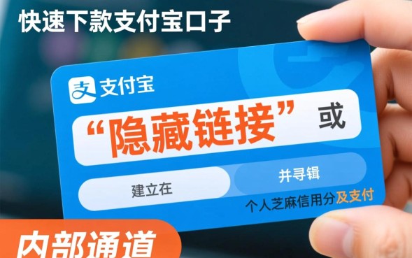 下款支付宝的口子有哪些？2026容易下款的口子怎么申请