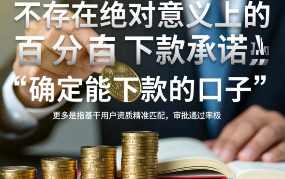 确定能下款的口子有哪些？2026必过贷款口子推荐