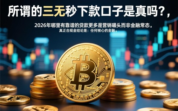 三无秒下款的口子是真的吗，2026年哪里有靠谱的贷款