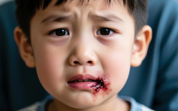 小孩嘴唇下的口子怎么办，小孩嘴唇裂口怎么好得快