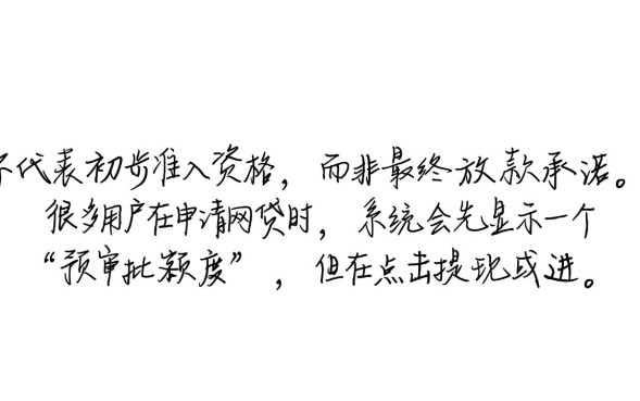 网贷有额度为什么审核不通过，具体原因都有哪些？