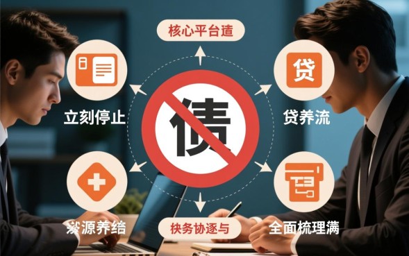 欠了好多网贷怎么办，网贷逾期怎么协商停息挂账